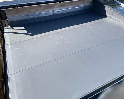 New flat roof in Cambridge